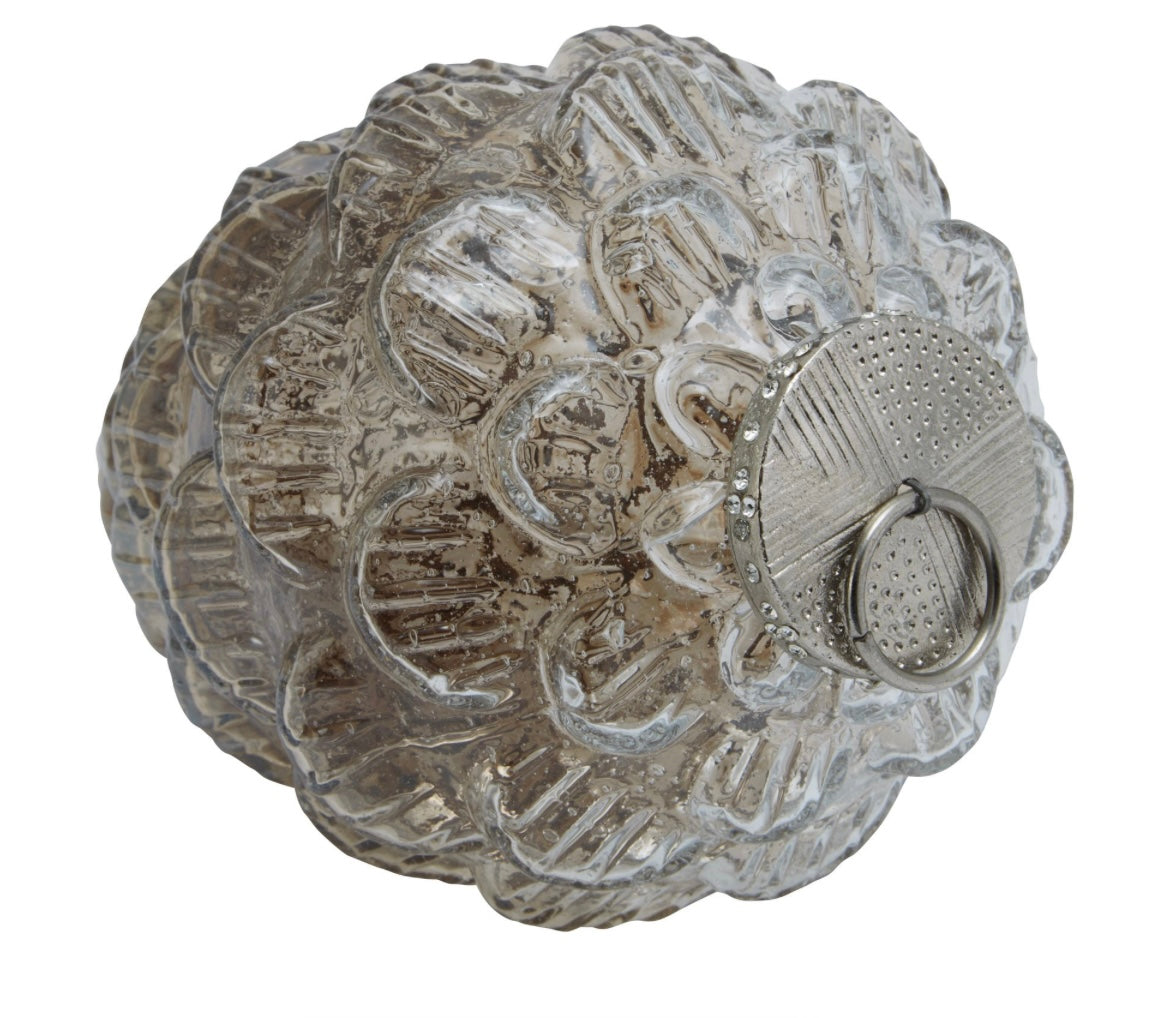 Coffee Ombre Collection Pine Cone Bauble