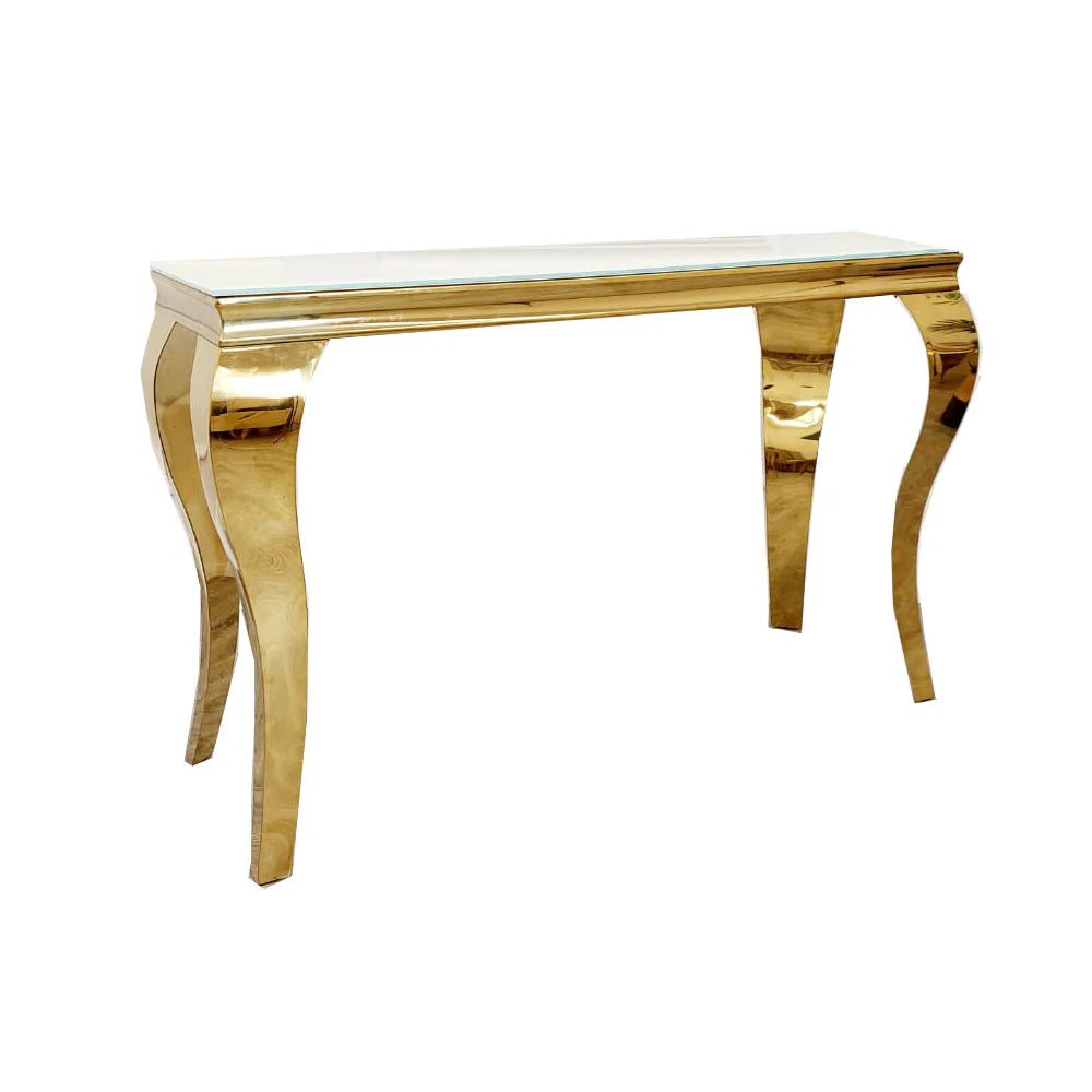 Lewis Gold Console Table