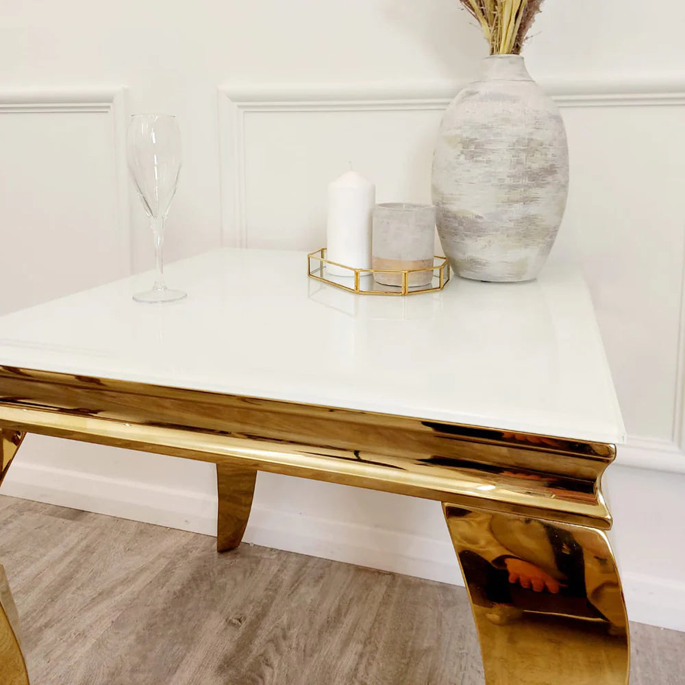 Lewis Gold Lamp Table