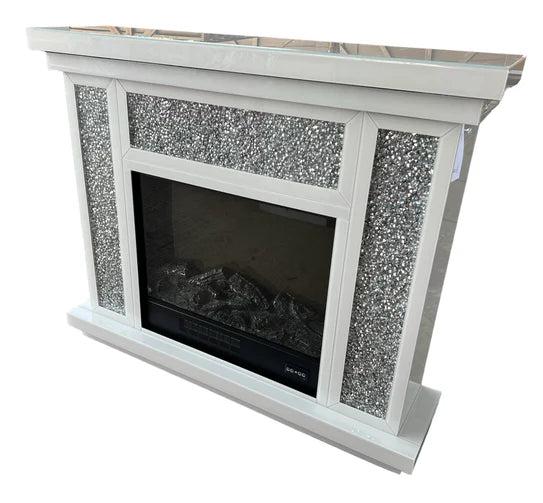 Roma Fireplace (White)