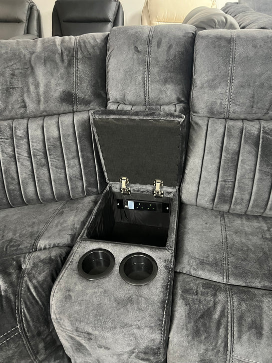 Rose Corner Sofa Manual/Electric Recliner