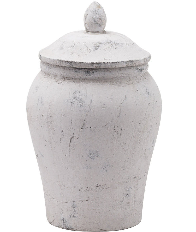 Bloomville Stone Ginger Jar