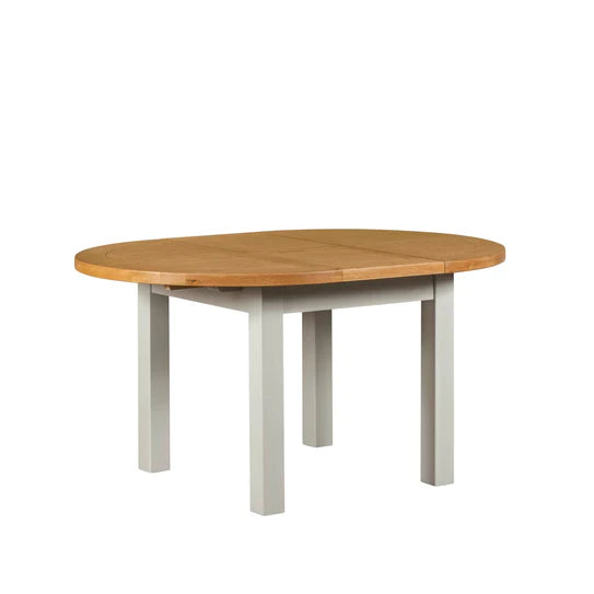 Lucca 1.1m Round Extending Dining Table