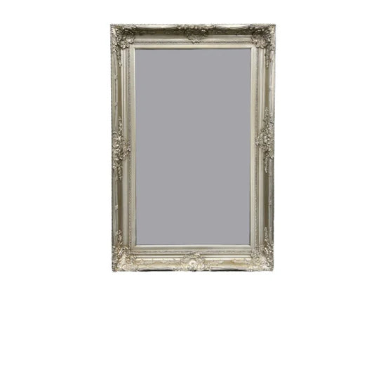 Wooden Frame Mirror/3 Sizes - Silver 80x120cm