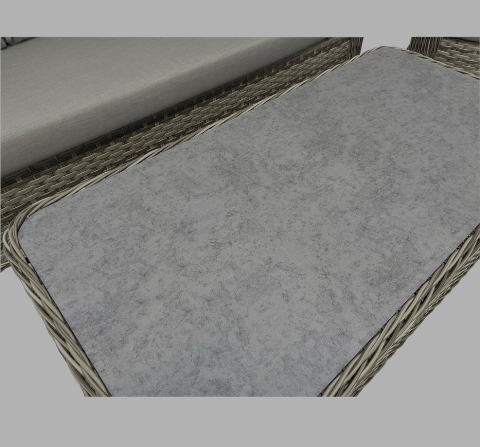 Aria 4 piece rattan set