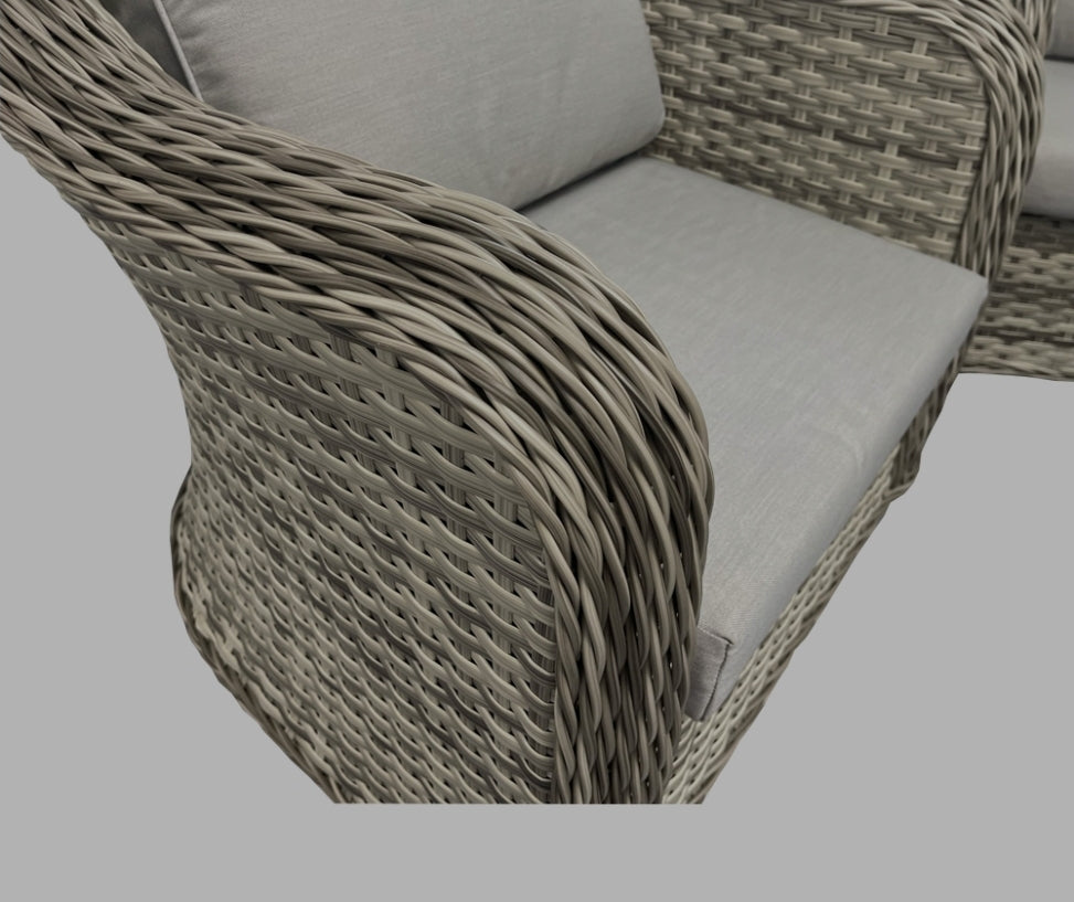 Aria 4 piece rattan set