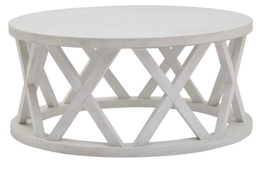 Stamford Plank Collection Round Coffee Table