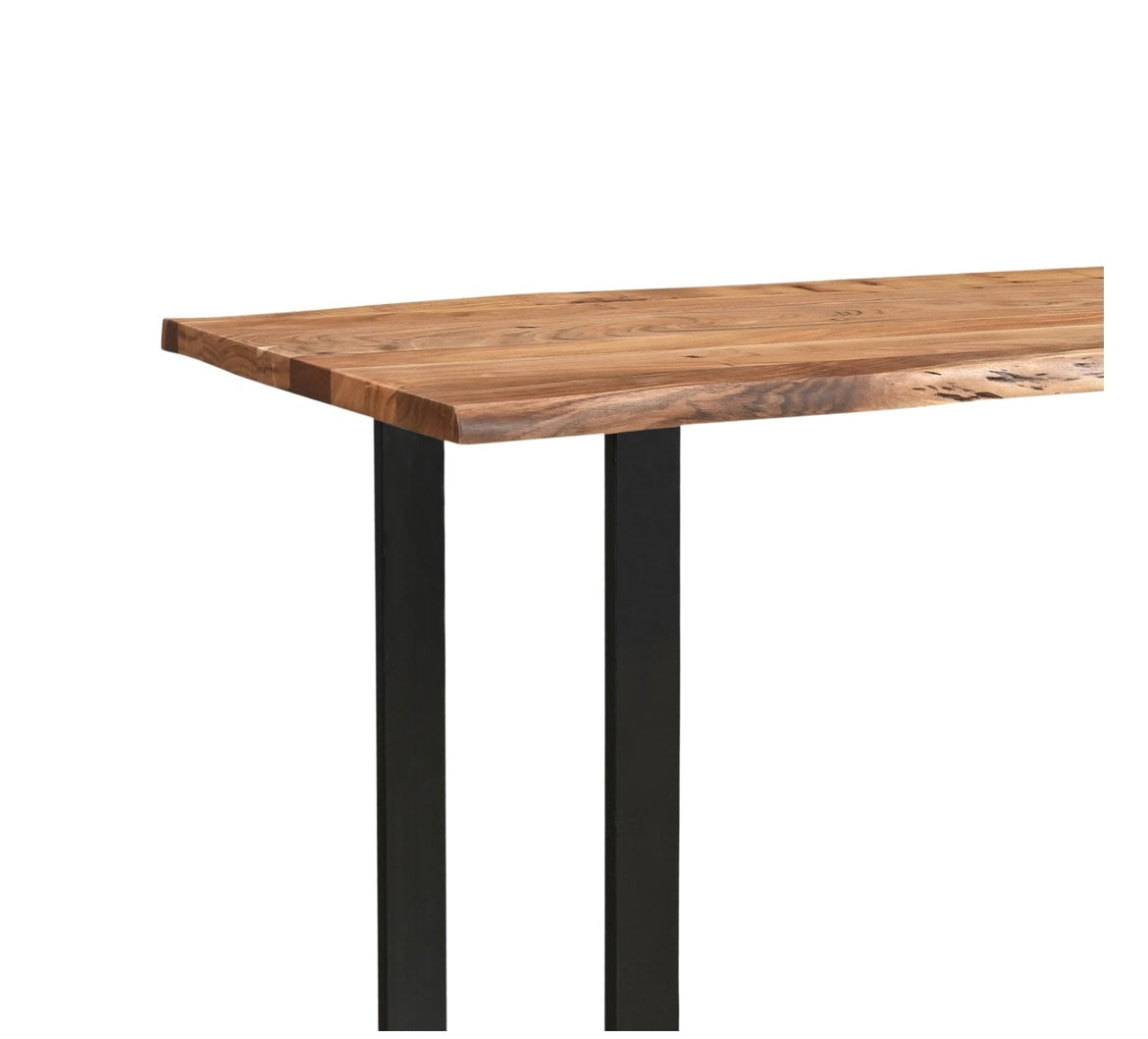 Live edge large bar table with 2 or 4 stools