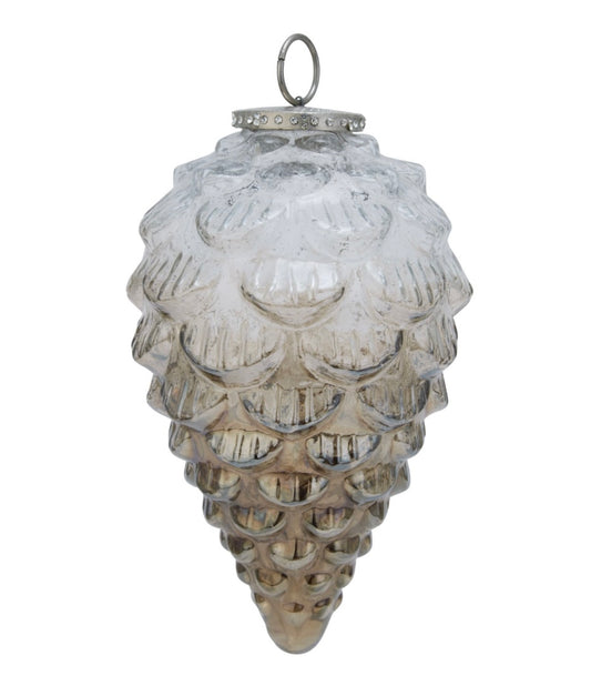 Coffee Ombre Collection Pine Cone Bauble