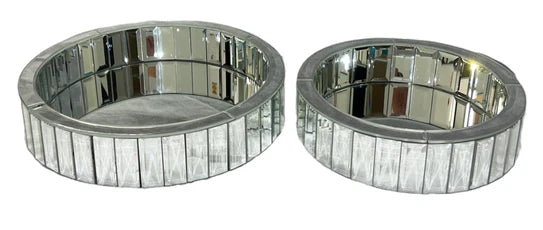 Mirror Tray Round/Small and Large