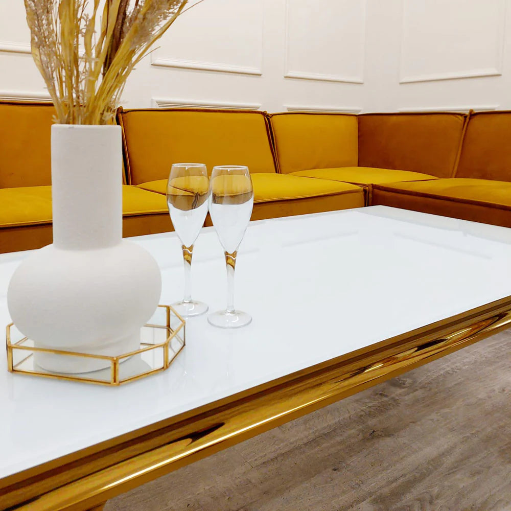 Lewis Gold Coffee Table
